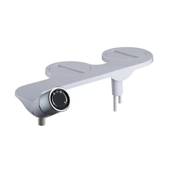 

Butt Washing Adjustable Cold Water Non-Electric Toilet Dual Nozzle Manual Bidet Home Spray Easy Install Tool Self-cleaning Thin