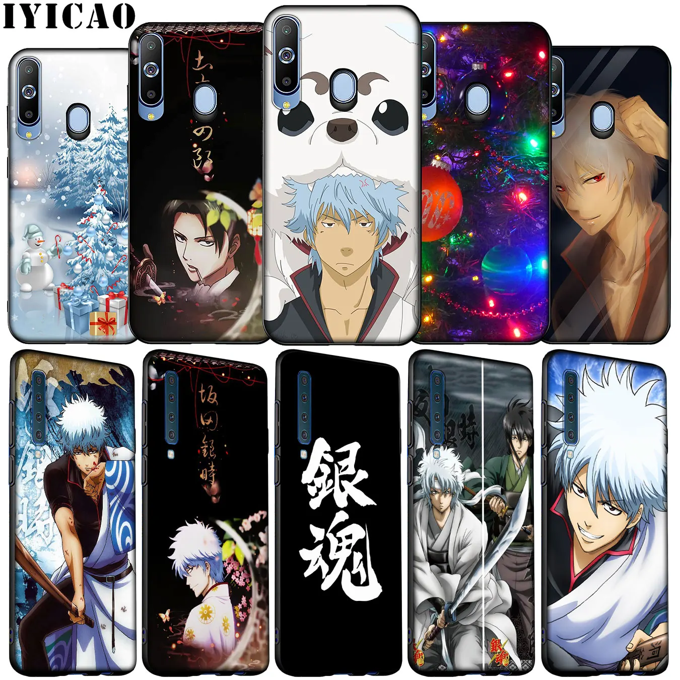 gintama kagura Gintoki Anime Soft Silicone Case for Samsung Galaxy A70 A50 A60 A40 A30 A20 A10 M10 M20 M30 M40 A20E Cover | Аксессуары