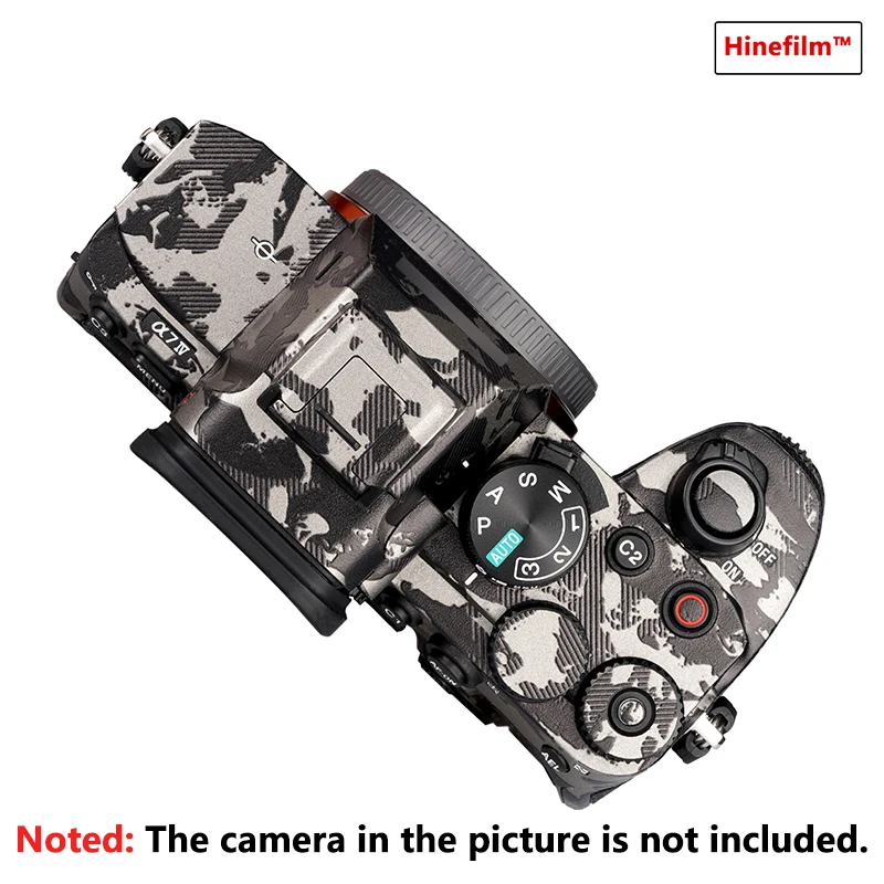 envoltório capa para sony ILCE-7M4 alpha 7 iv câmera premium adesivo