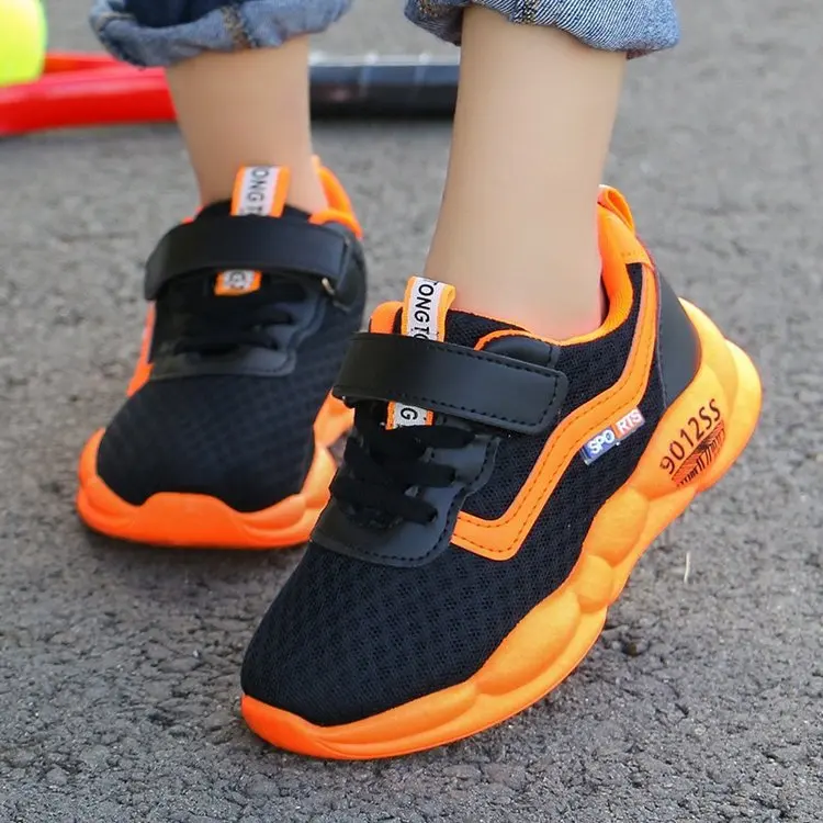 

2019 Spring New Style Girls Athletic Shoes INS Is the Fire of the Shoe Children BOY'S Casual Dad Shoes