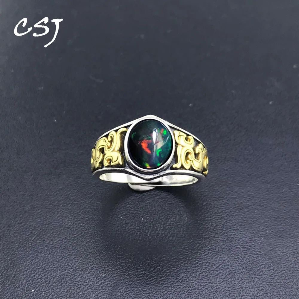 Anello Unico Con Opale Monarca, Argento Sterling 925