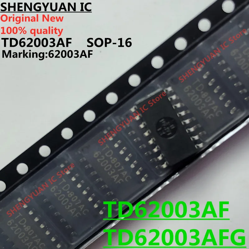 무료 배송 10Pcs TD62003AF 62003AF TD62003AFG 62003AFG TD62003 SOP-16 7채널 달링턴 싱크 드라이버 100% 새 원본