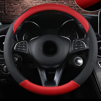 

Slip-proof Steering wheel cover For Ford For Land Rover Imitation leather