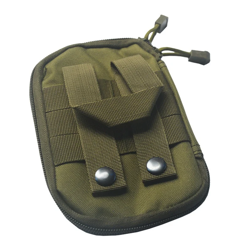 Portable Military First Aid Kit Empty Bag Bug Out Bag Water Resistant For Hiking Travel Home Car Emergency Treatment