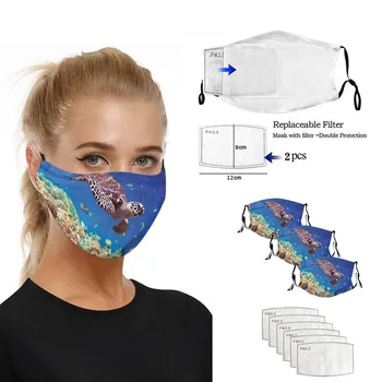 

3Pcs Universal Reusable Face Mask Mouth Mask Washable Face Shield Breathable Face Shield Cloth mondmaskers Facemask
