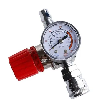 

Sale 1/4 Pressure Regulator For Compressors & Complete With Gauge Universal Part