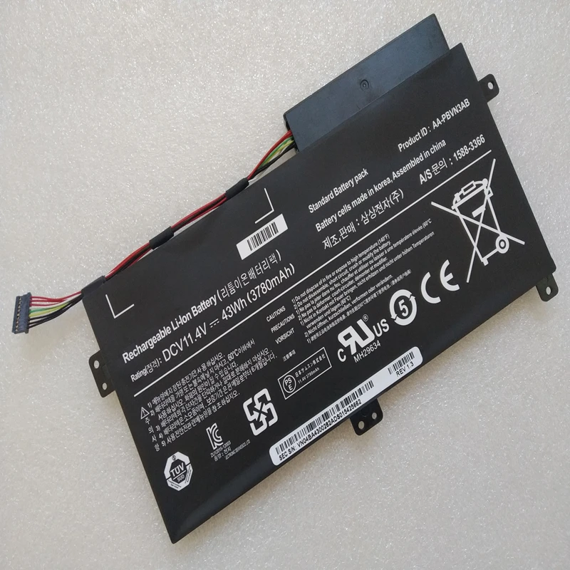 Новый оригинальный аккумулятор для ноутбука Samsung ATIV BOOK 4 NP370R4E NP370R5E NP450R4V NP470R5E NP450R4E