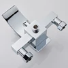 Gold Bathtub Faucet Waterfall Shower Faucet Wall Mounted Hot Cold Water Mixer With Hand Shower Set System For Bathroom 4