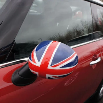 

Side Wing Mirror Cover Cap Trim 2pcs for Mini Cooper R Series R50 R53 R52 2000-2008 Stylish Decorative Car Accessories Decal