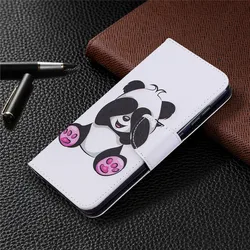 Leather Magnetic Flip Wallet Phone Case Cover - Premium  with Card Slots and Stand for Leather (B5)