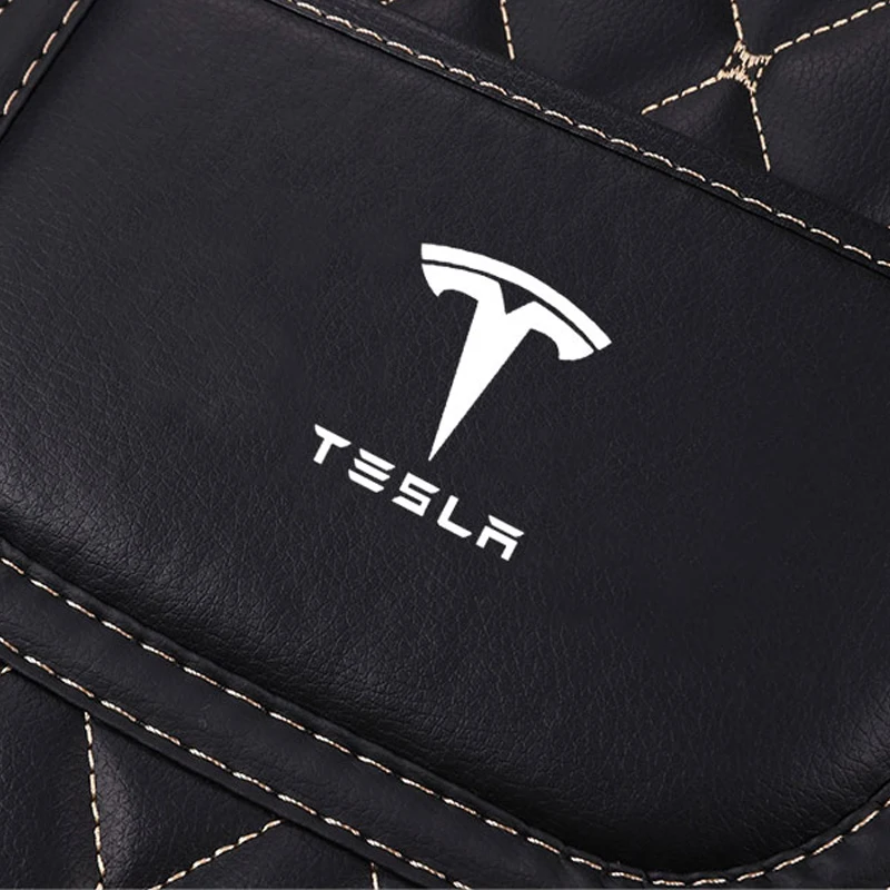 Tesla Back Seats Anti-kick Leather Protection
