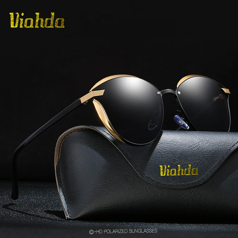 VIAHDA HD поляризованные солнцезащитные очки для мужчин и женщин UV400 крутые вождения