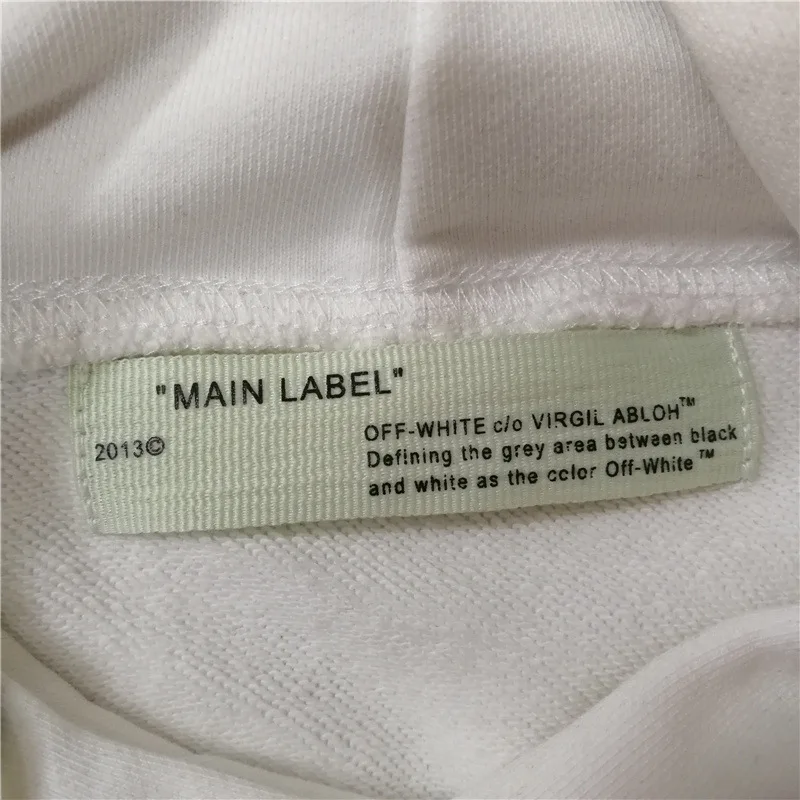 19SS OFF-WHITE OW 99 рендеринг розовый граффити с капюшоном мужская Толстовка