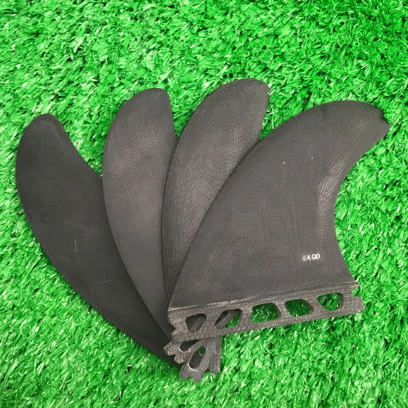 

EA Quad Surfboard Future Black Fiberglass Fins Surf Shorboard Fins For Surfing
