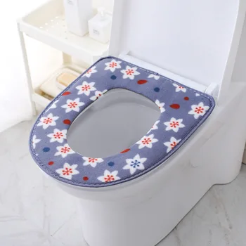 

New Style Autumn & Winter Toilet Mat Thick Waterproof mo shu kou Chamber Pot Ferrule Warm Sit Toilet zuo bian dian Currently Ava