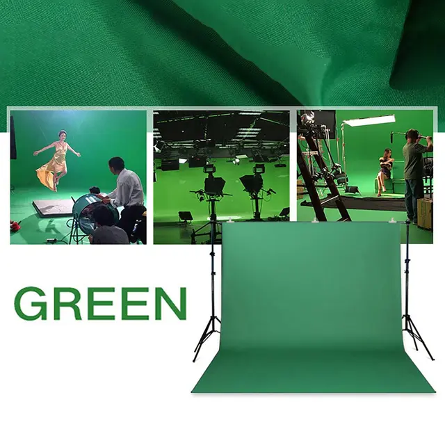 TBGFPO 2mx3m Background Frame 3mx3m Green Screen Photography Backdrops  Muslin Cotton Professional Background for Photo Studio 並行輸入品 
