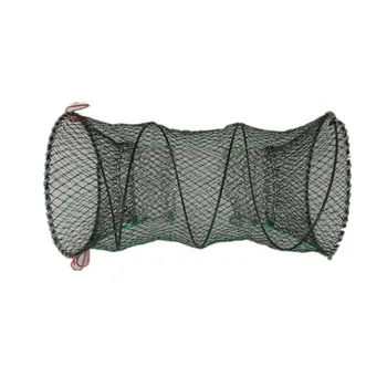 

1pc Folding Fishing Collapsible Trap Cast Keep Net Crab Crayfish Lobster Catcher Pot Trap Fish Net