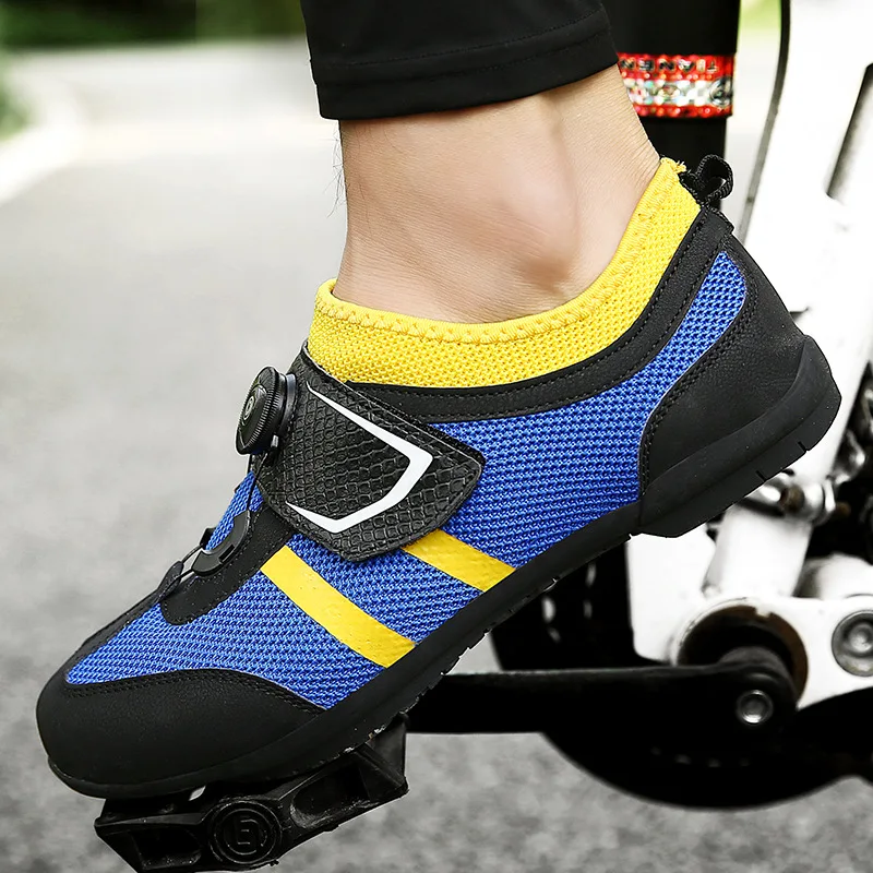 

Lock-Free Cycling Shoes Men And Women Students Mountain Bike Profession Non-Lock Riding Power Road Bike Riding Casual