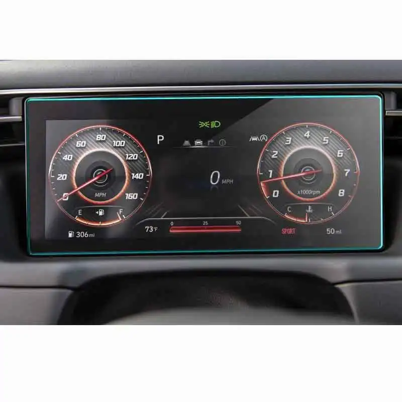 

ЖК-экран для приборной панели Hyundai Tucson NX4 2021, аксессуары для интерьера автомобиля, пленка из закаленного стекла