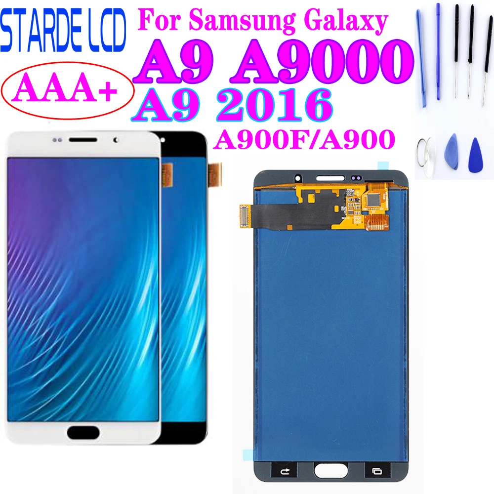 ЖК-дисплей с сенсорным экраном и дигитайзером в сборе для Samsung Galaxy A9 2016 A900 A9000