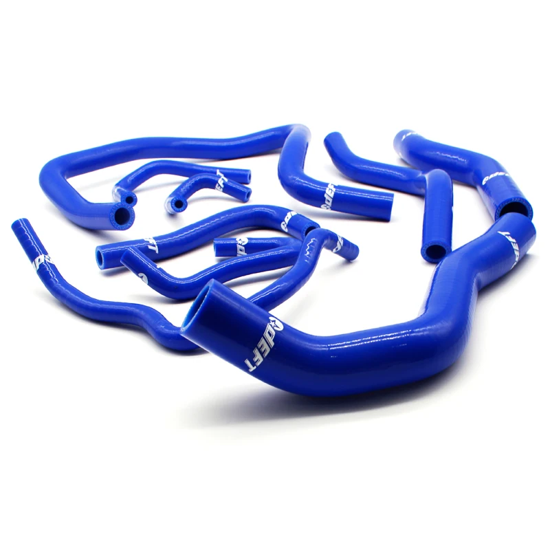 DEFT 9 шт. авто комплект силиконовых шлангов радиатора для fit GE6/GE8 L13/L15 2009 2010-2013 автомобильные аксессуары толщина 4,5 мм