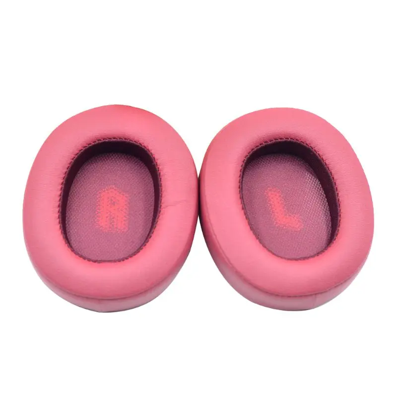 1Pair Replacement Soft Memory Foam Ear Cushion Cover Leather Earpads for J B L E55BT Bluetooth Wireless Headsets Headphones