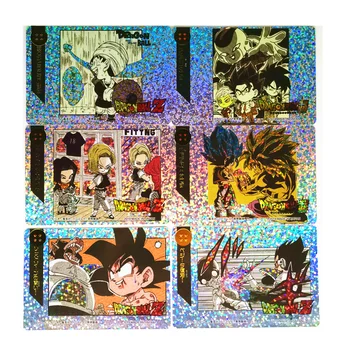 

18pcs/set Super Dragon Ball Z Q Heroes Battle Card Ultra Instinct Goku Vegeta Game Collection Cards