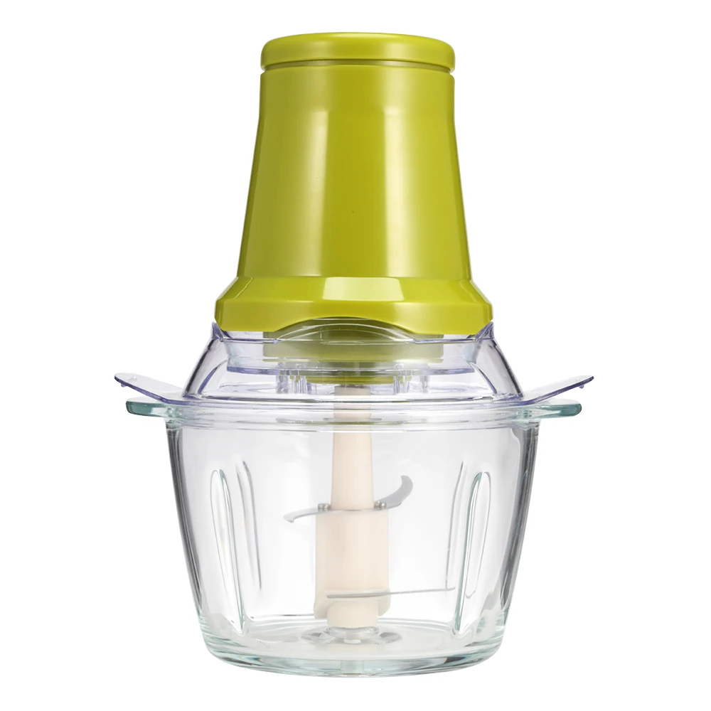 Avocado Green 1.5L бытовая электрическая овощерезка Мясорубка кухонный комбайн измельчитель для мяса кухонный инструмент - Цвет: Avocado Green