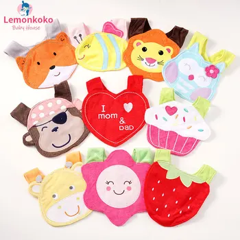

2018 Newborn Baby Bandana Bibs Burp Cloth Feeding Apron Baby Bibs Waterproof Cotton Tassel Saliva Towel Infant Toddler Bib