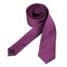 Мужской однотонный тонкий галстук Элегантный Модный деловой, банкетный повседневный мужской галстук