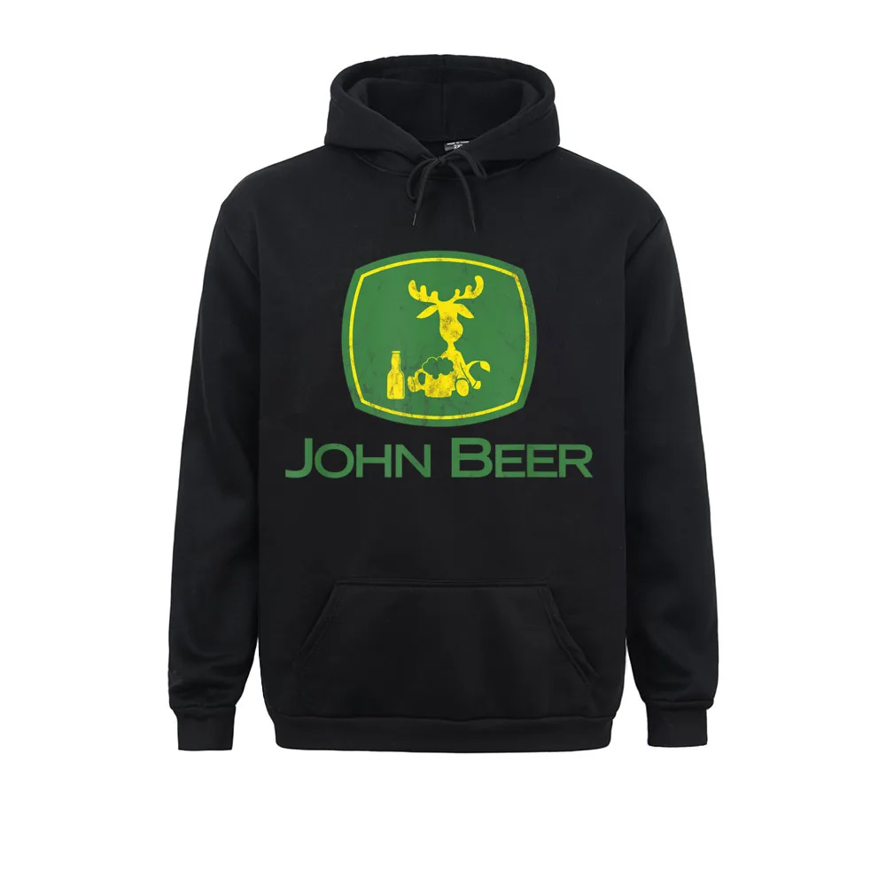 Distressed Tees Funny Tractor John Beer Deer Farmer T-Shirt__1179 Normal Sweatshirts for Men NEW YEAR DAY Hoodies Hoods Long Sleeve Wholesale  Distressed Tees Funny Tractor John Beer Deer Farmer T-Shirt__1179black