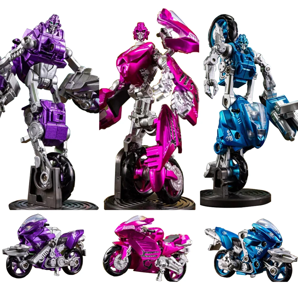 AOYI LS19 LS 19 Фигурка трансформер игрушка Arcee Chromia Elita one модель из фильма ABS 9 см 3 в 1