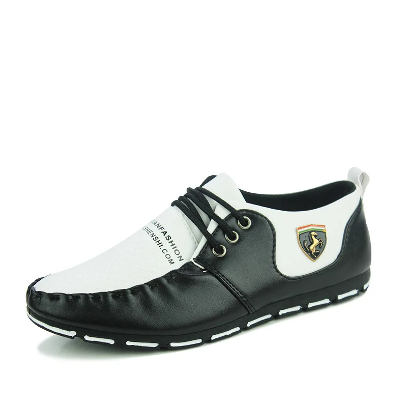 Zapatos informales sin cordones para hombre, mocasines transpirables de malla, zapatos cómodos para conducir, suaves, con cordones, para otoño, 2020