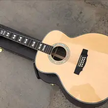 ebony F512 гитара натурального цвета Джамбо Размер 12 струн акустическая электрическая солидная гитара guild Стиль 12 струн Гитара s