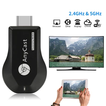 

M11 Plus WiFi 1080P HD HDMI Wireless Receiver TV Projection Video Fits for Google Home Support YouTube Android TV Stick Airplay