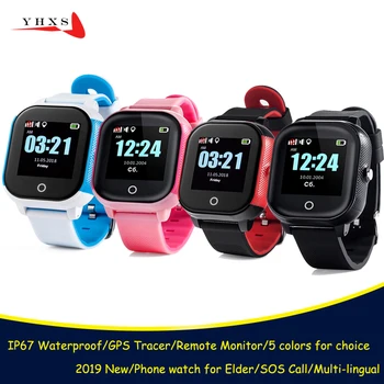

IP67 Waterproof Smart GPS WIFI Tracker Locator Touch Screen Kid Child SOS Call Remote Monitor Alarm Watch Wristwatch IOS Android