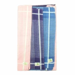 Mouchoir carré pour femmes, 10 pièces, motif à carreaux en Polyester Premium 