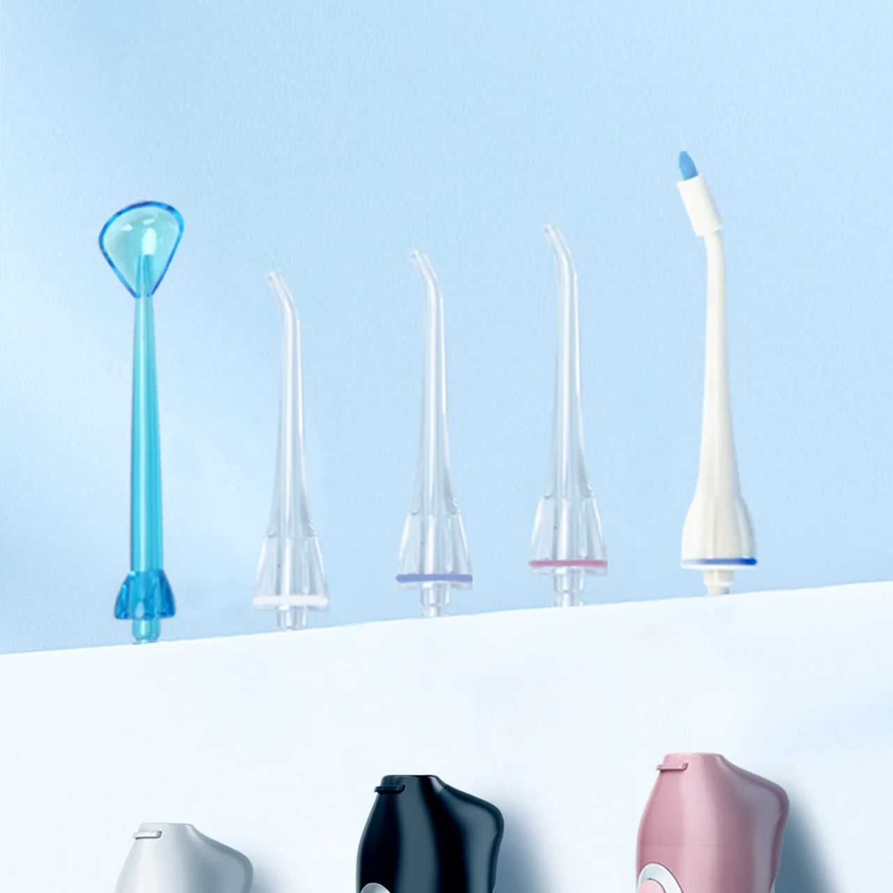 

1 pc Dental Water Jet Tip Oral Irrigator Nozzle Portable Oral Flushing Nozzle Replacement Flosser Spray Head Accessories