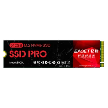 

EAGET S900L Solid State Drive, M.2 PCI-E SSD 2280 NVMe Protocol PCIe3.0 Solid State Drive (512G)