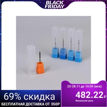 

Diamond cutters for manicure in a case, 5 pieces