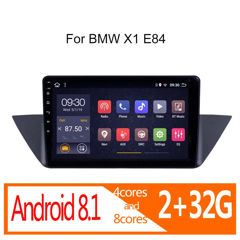 Автомагнитола для BMW стерео-система на android 2 + 32 ГБ X1 E84 2009 2010 2011 2012 2013 | Автомобили и