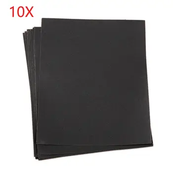 

10Pcs 9*11 Inch Wet Dry Sandpaper Combo 280 400 2000 Mix Grit Sanding Sandpaper