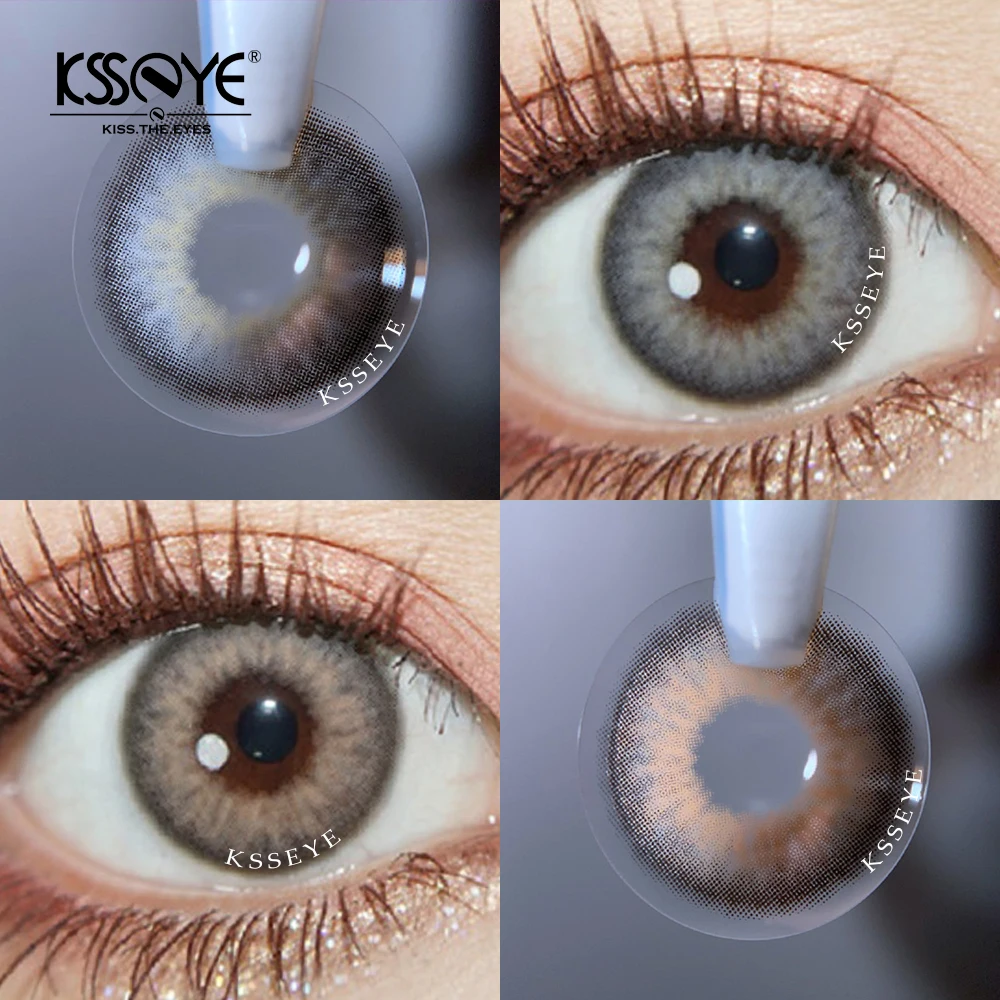 Ksseye Nuovo Arrivo 1 Paio Yucca Lenti Colorate Colore Lenti A Contatto Cosmetiche Per Gli Occhi