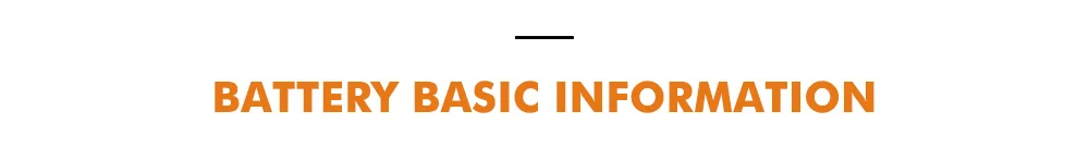 battery information