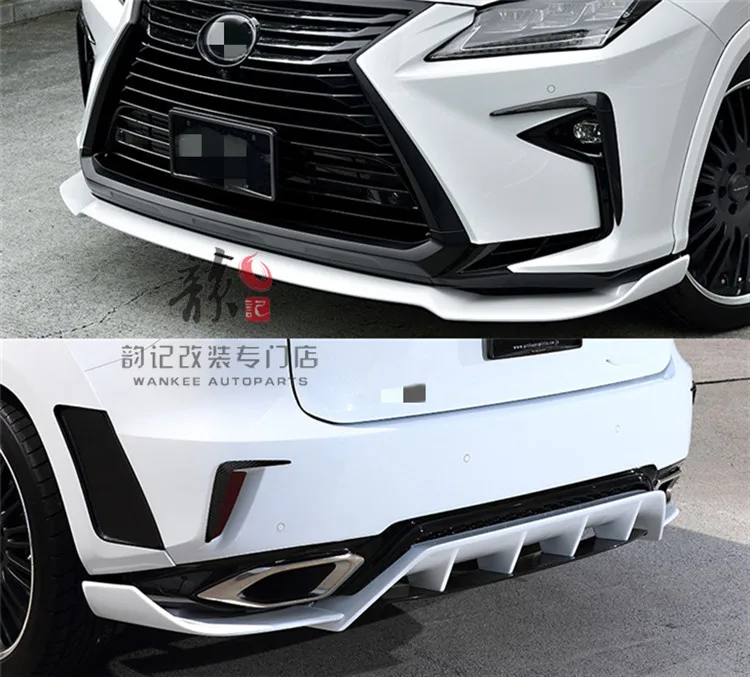 Подходит для lexus RX RX200t/RX300/RX450h ARTISAN AR углеродное волокно AR передние и задние рамы лампы