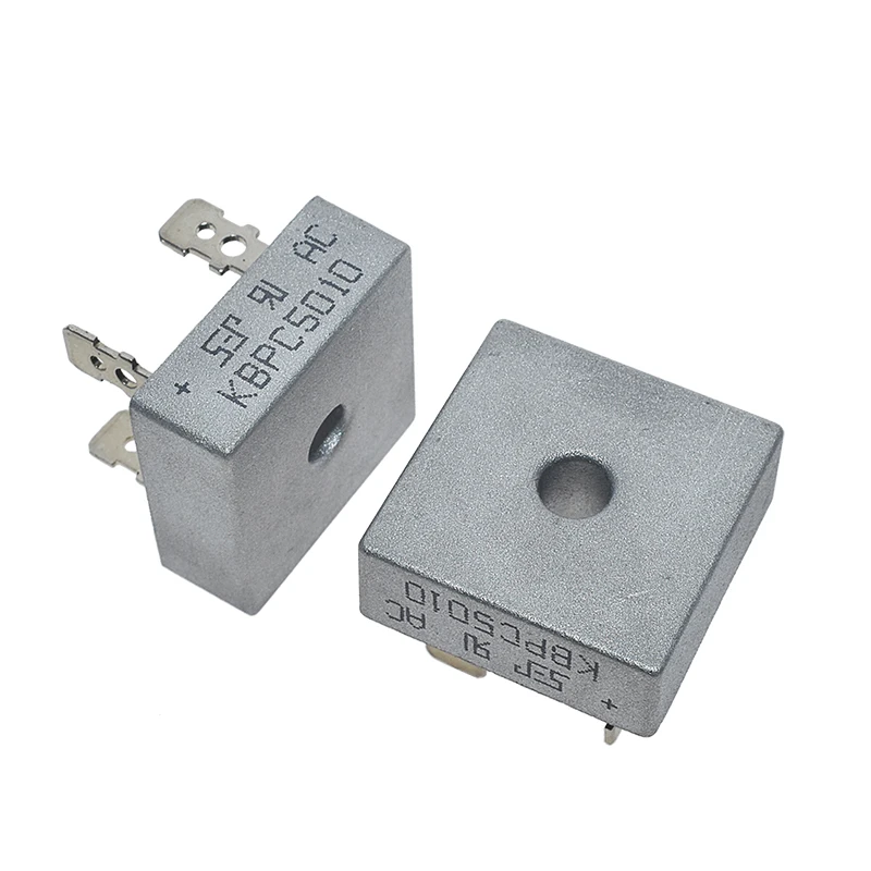1PCS KBPC5010 Diode Bridge Rectifier 50A 1000V power rectifier electrical rectifier diodes