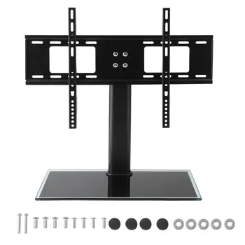 

Professional Height Ajustable TV Stand Bracket Vesa Mount Desktop Monitor Riser Rack For 37-55inch LED Plasma LCD TV