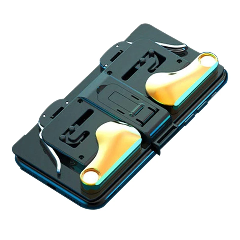  H8 for PUBG Game Controller Gamepad Metal Trigger Shoot Free Fire Gamepad Joystick for IOS Android 