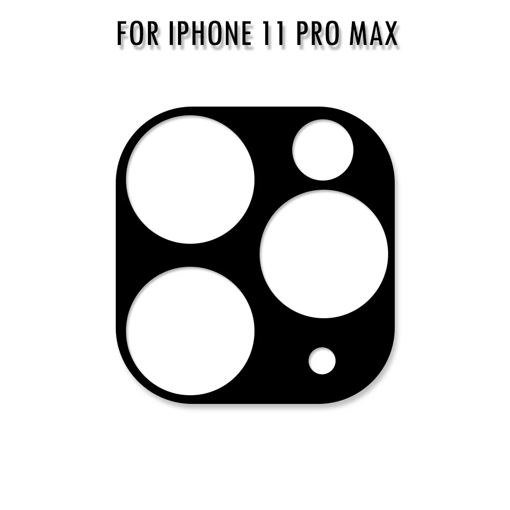 For iPhone11P Max 1 шт. гибкое стекловолокно пленка для задней камеры защита экрана объектива для iPhone 11 Pro Max мобильный телефон Cam защита аксессуары - Цвет: For iPhone11P Max