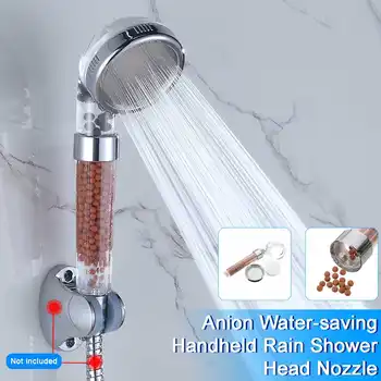 

Handheld Water Saving Shower Head Bath Shower Nozzle Sprinkler Sprayer Filter Transparent Hand Shower Head Showerhead